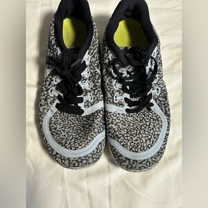 Nike Free 5.0 Running Shoes Women’s Size 8.5 Black/Gray Pattern